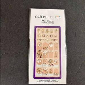 Color Street Pearls Please Nail Charms